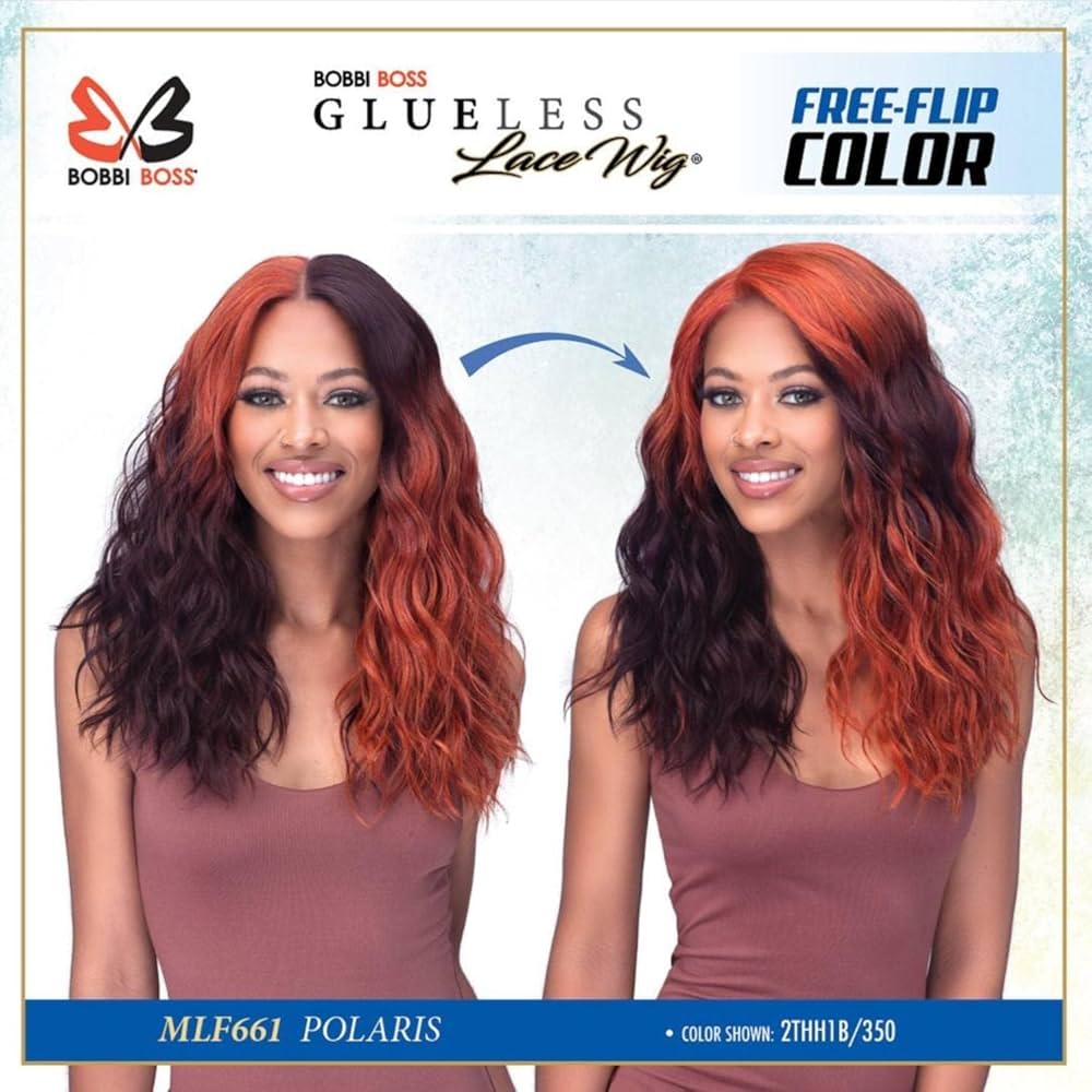 Bobbi Boss Glueless Lace 13X6 HD Polaris Wig (MLF661)